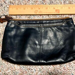 HOBO Black Leather Wristlet Wallet - Discount Shipping